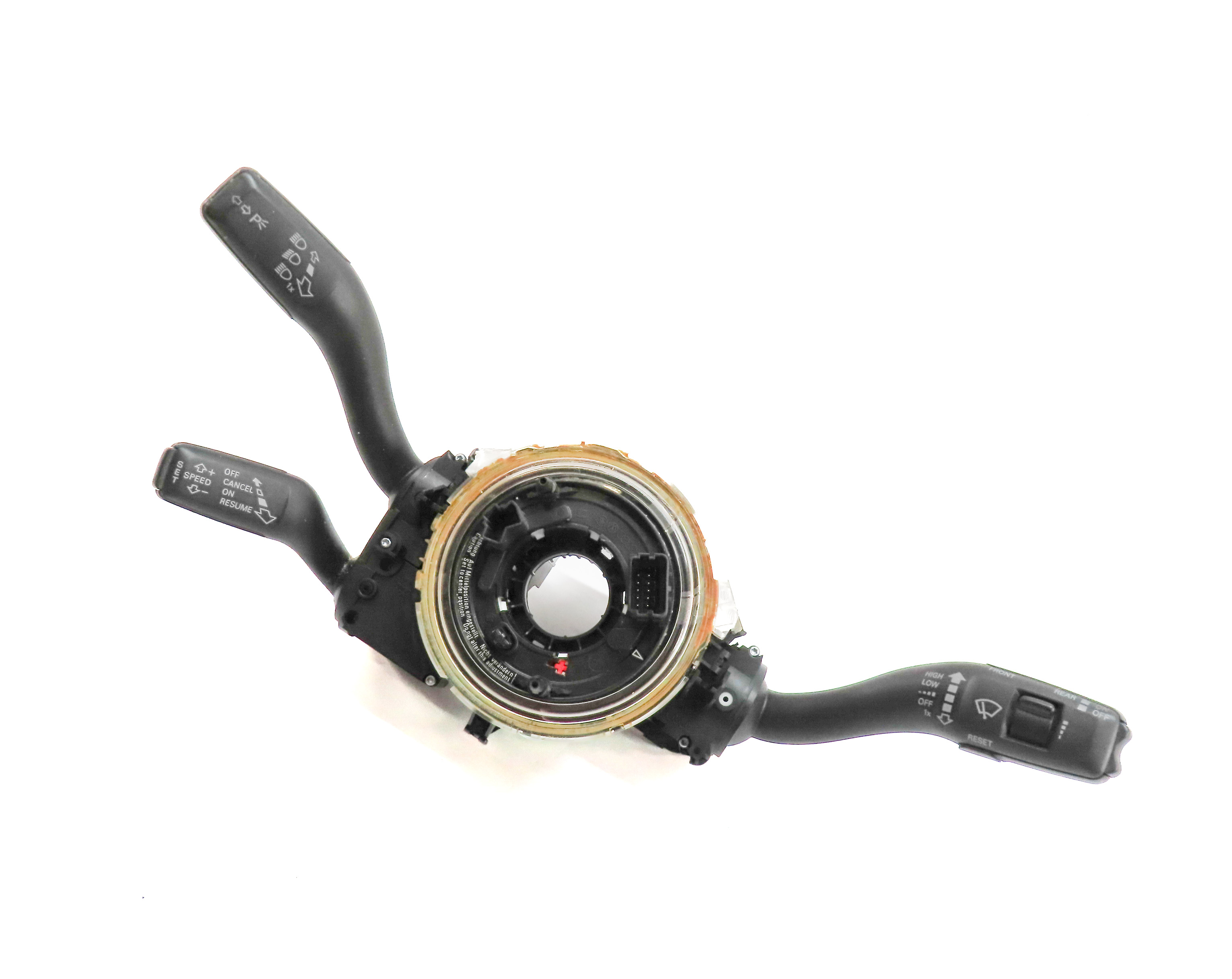 2009-2015 AUDI Q7 (4L) STEERING COLUMN BLINKER WIPER CRUISE COMBINATION SWITCH — exact item pictured